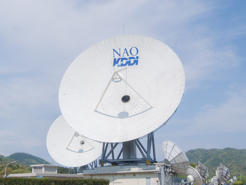 山口市仁保に存在感を放つ巨大パラボラ！見学施設は入場無料