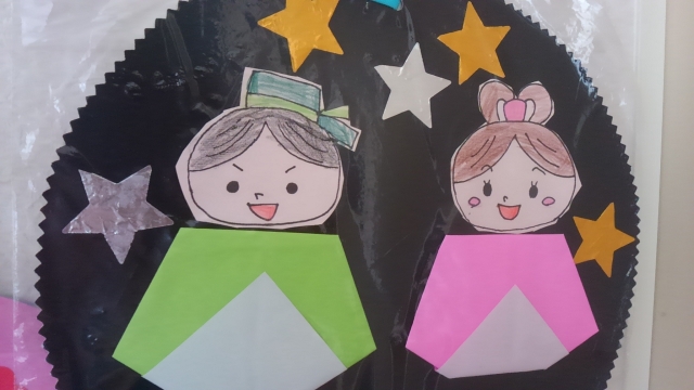 【2〜3歳】折り紙で作る七夕飾り